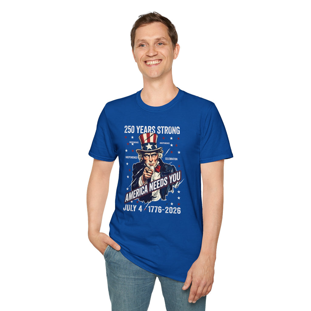 Uncle Sam "America Needs You" Patriotic T-Shirt