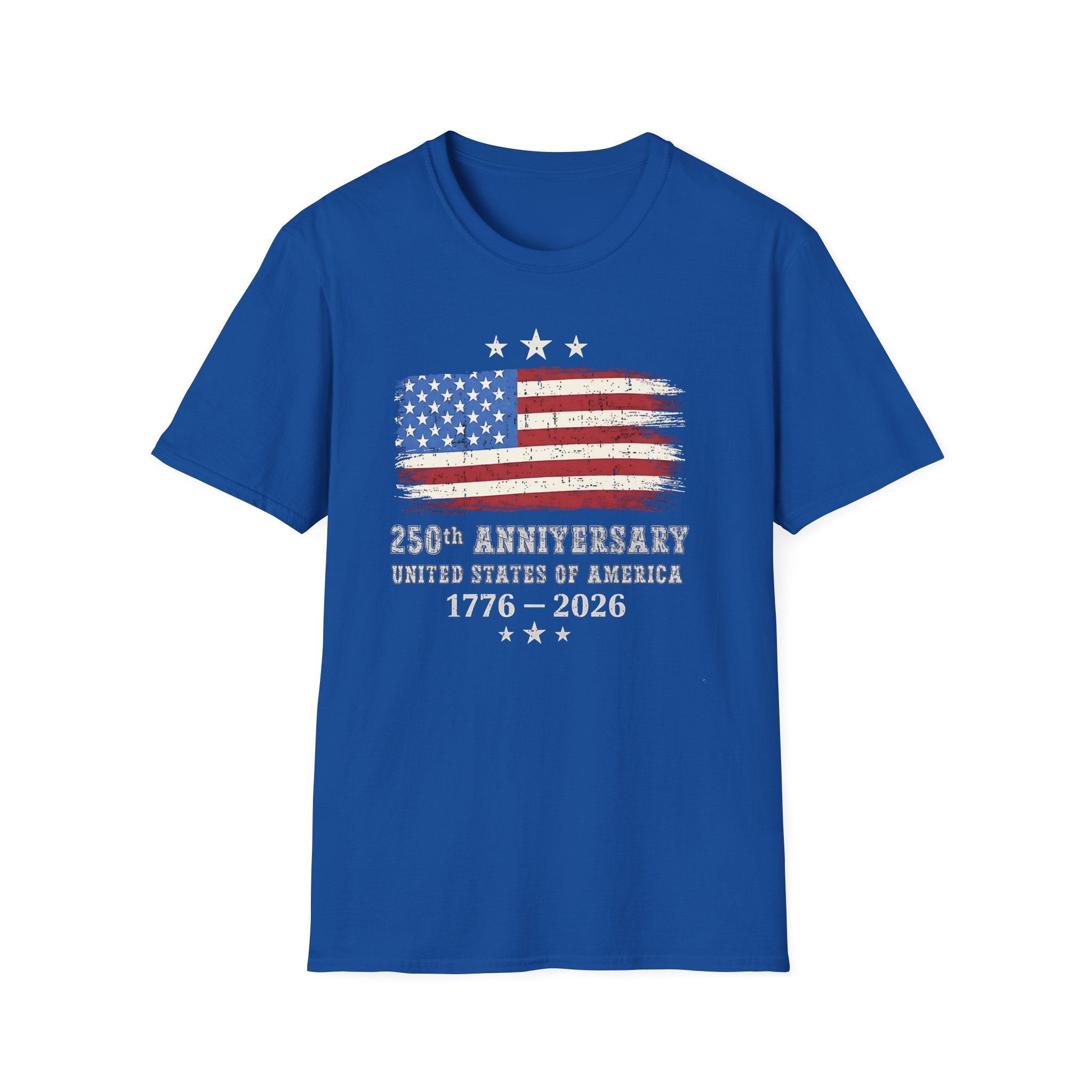 25th Anniversary American Flag T-Shirt — United States 1776–2021 Patriotic Tee