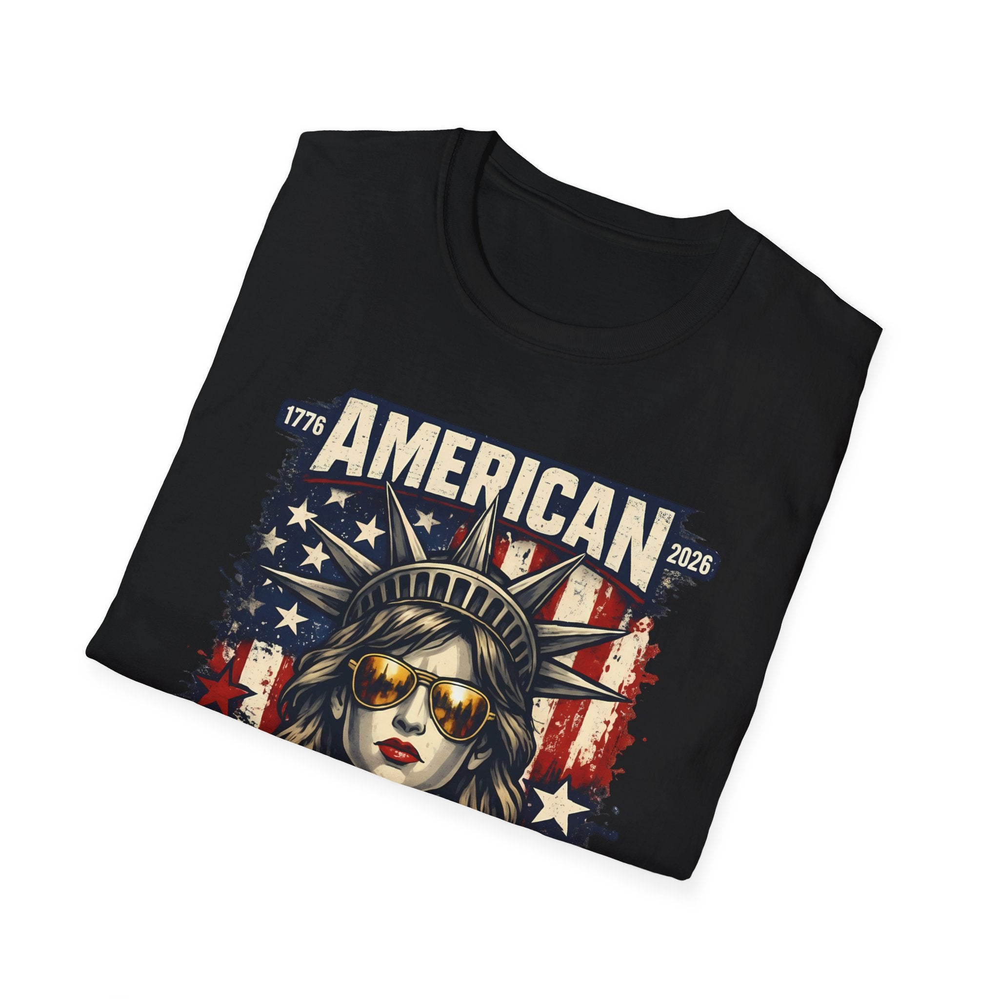 4th of July Statue of Liberty T-Shirt - 'American 250th Anniversary' Patriotic Tee