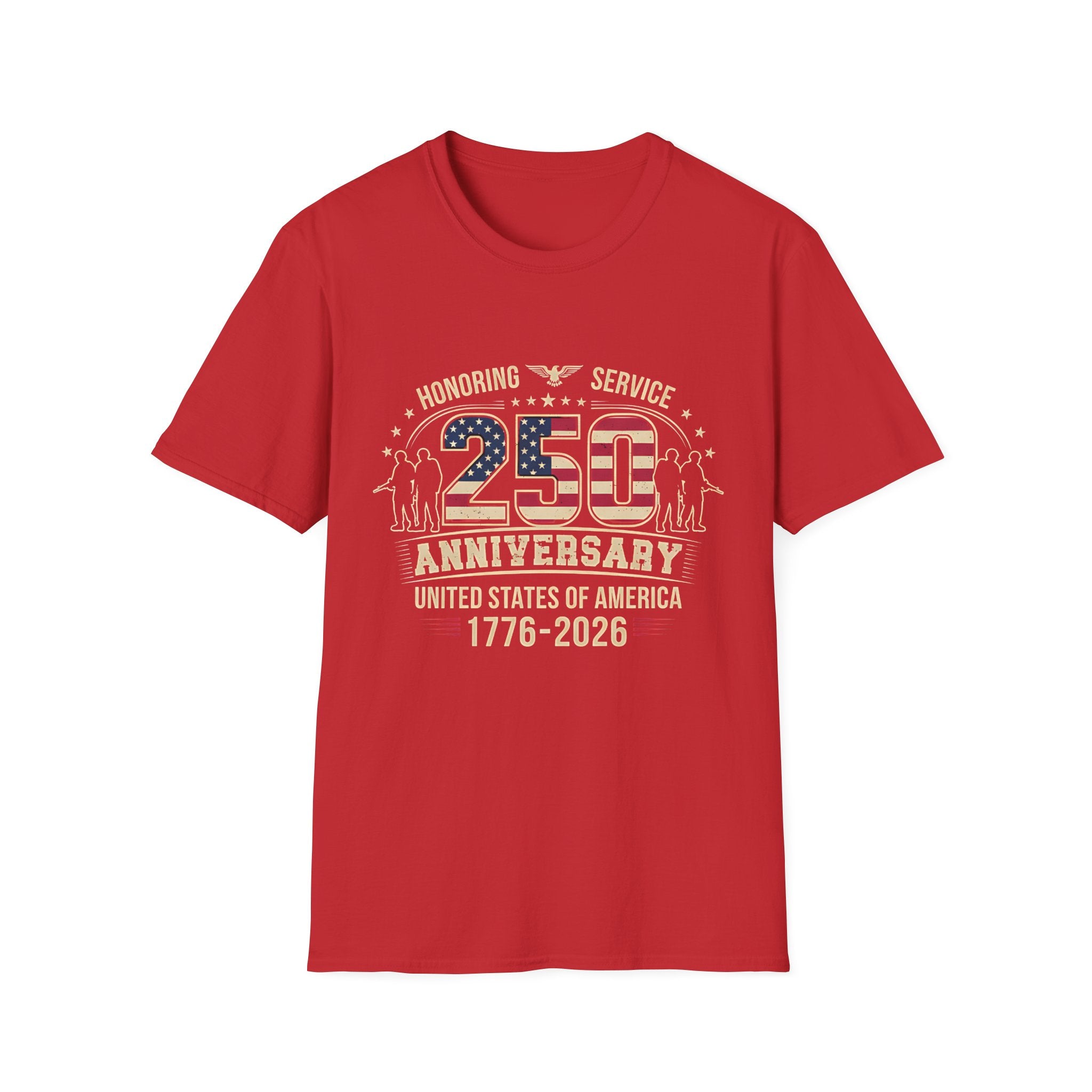 250th Anniversary USA T-Shirt — 1776–2026 Patriotic Independence Day Tee