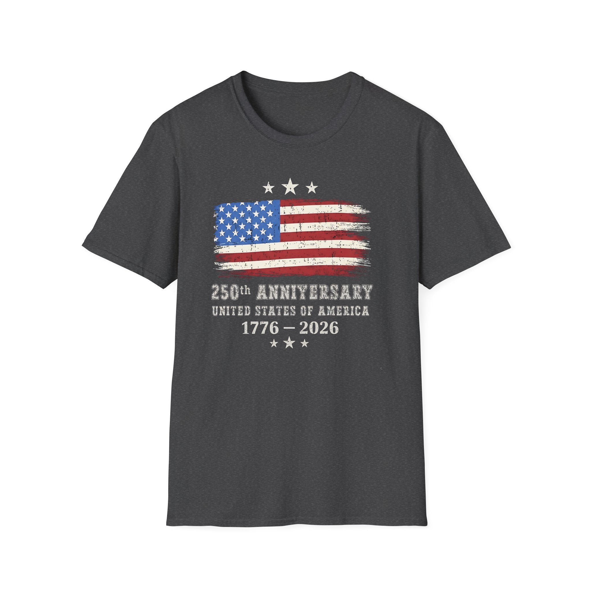 25th Anniversary American Flag T-Shirt — United States 1776–2021 Patriotic Tee