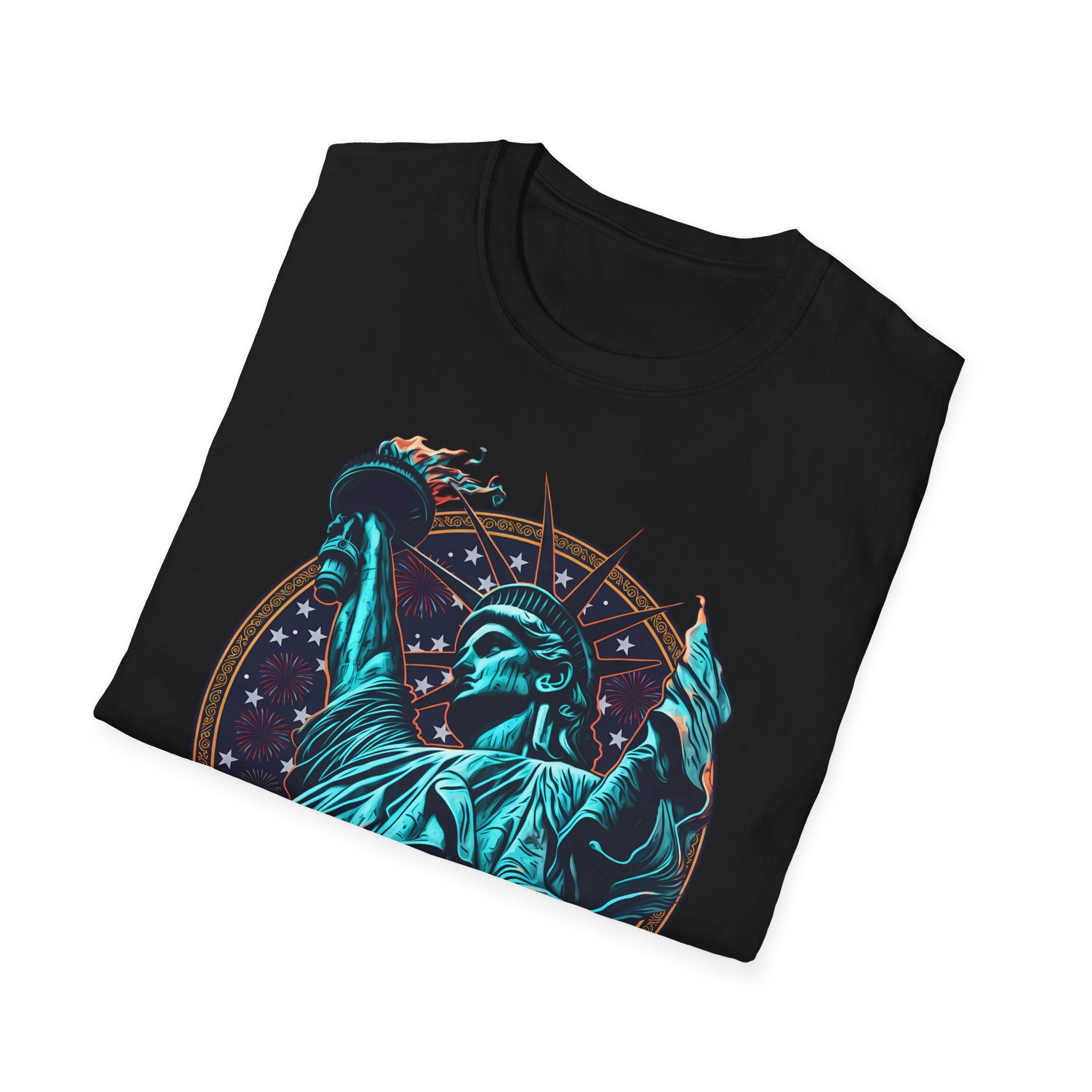 4th of July Statue of Liberty T-Shirt — 250th Anniversary Patriotic Tee