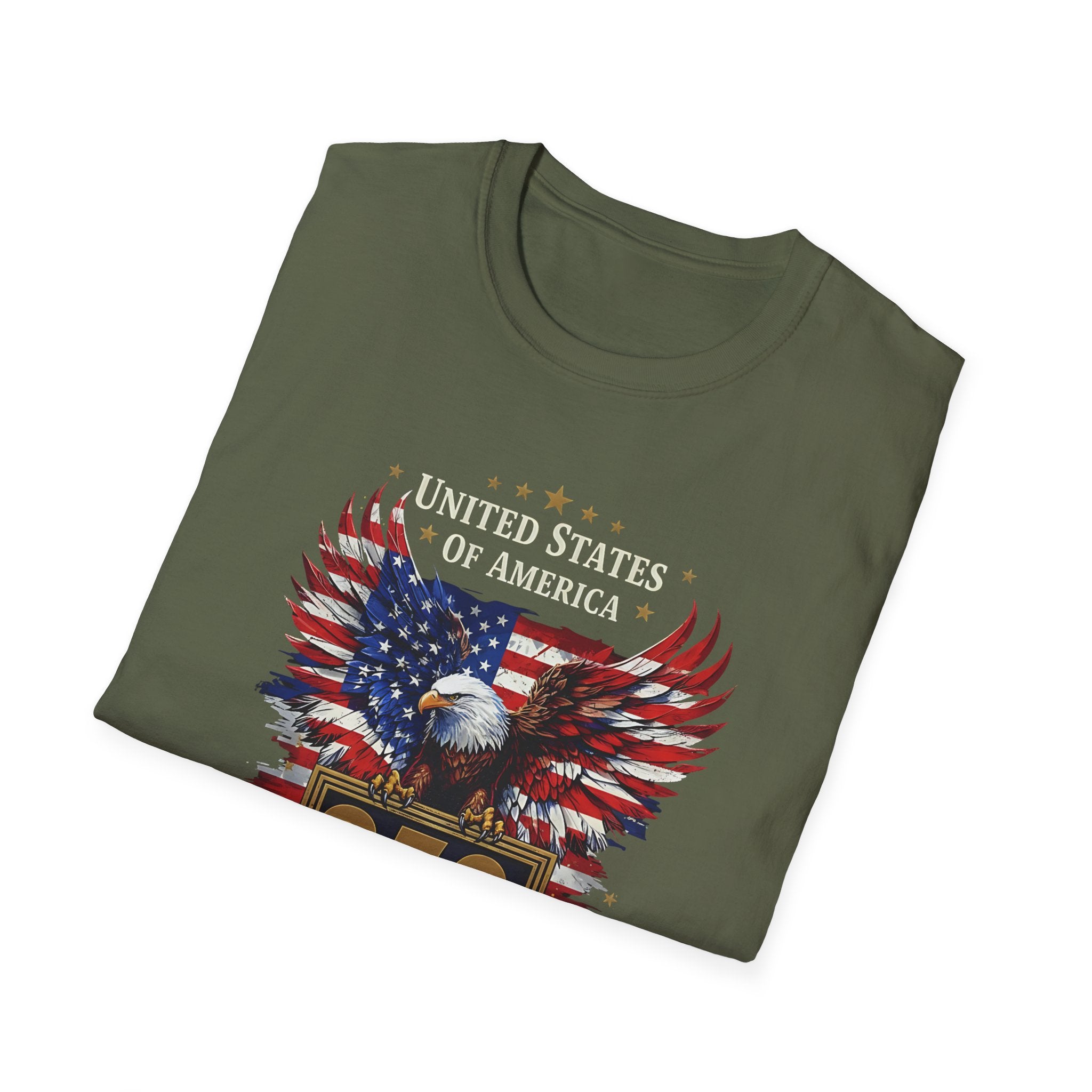 250th Anniversary American Flag Eagle T-Shirt