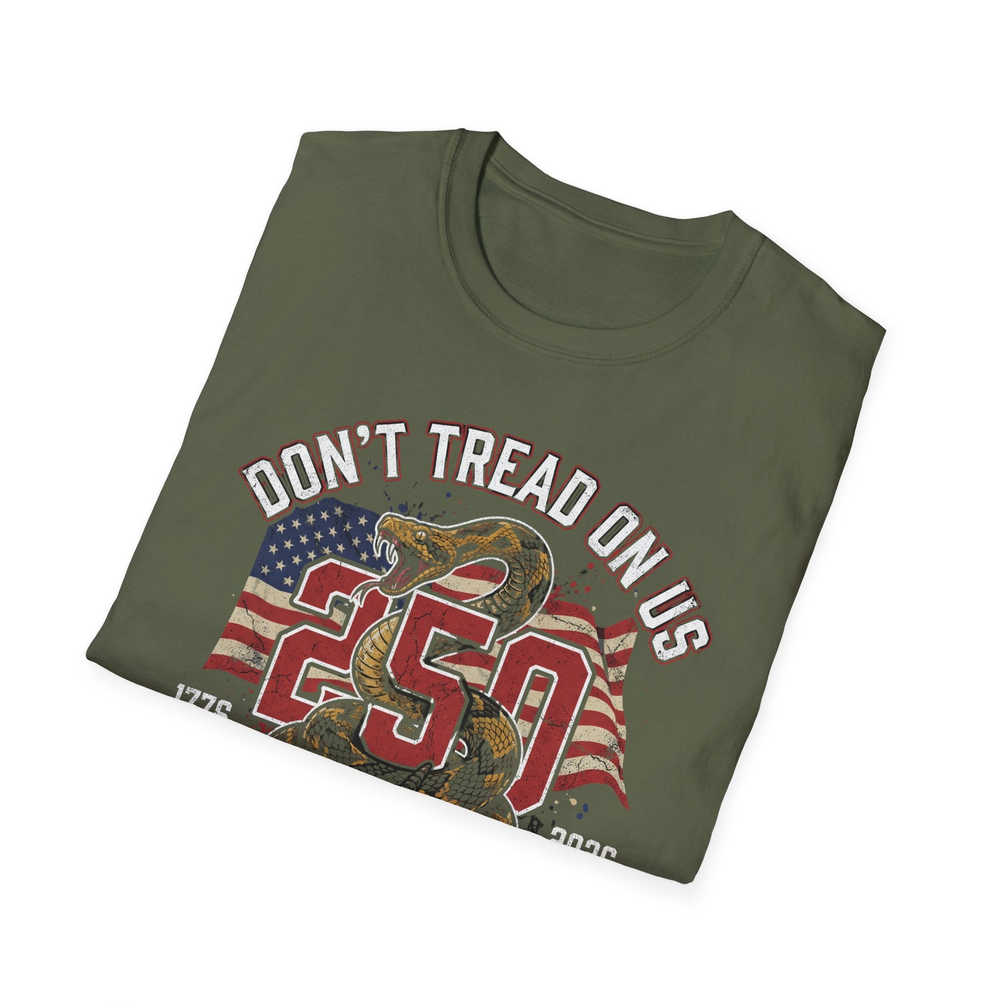 Don’t Tread on Me 2nd Amendment Flag T-Shirt