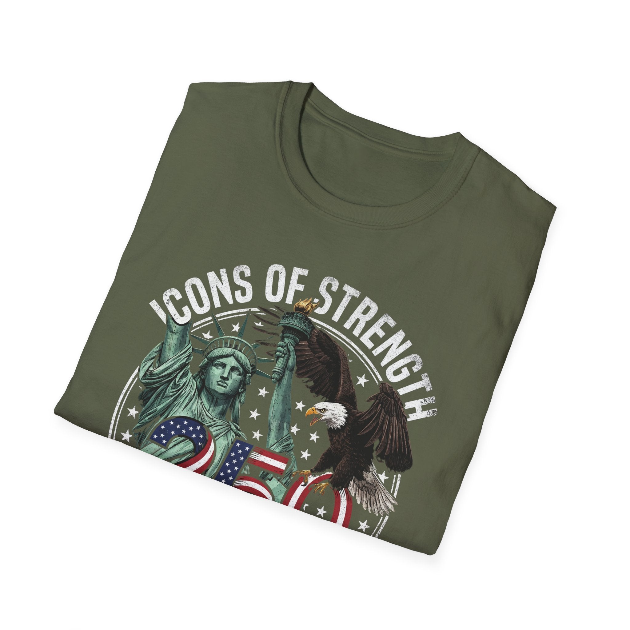 Statue of Liberty & Eagle 250th Anniversary T-Shirt