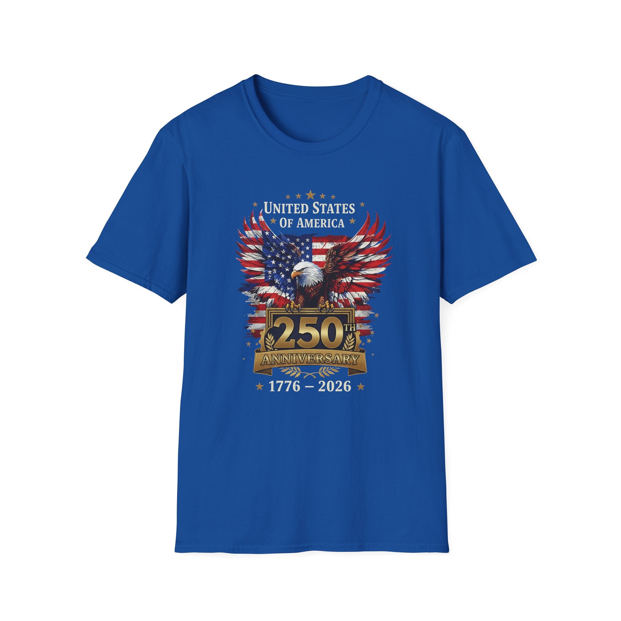 250th Anniversary American Flag Eagle T-Shirt