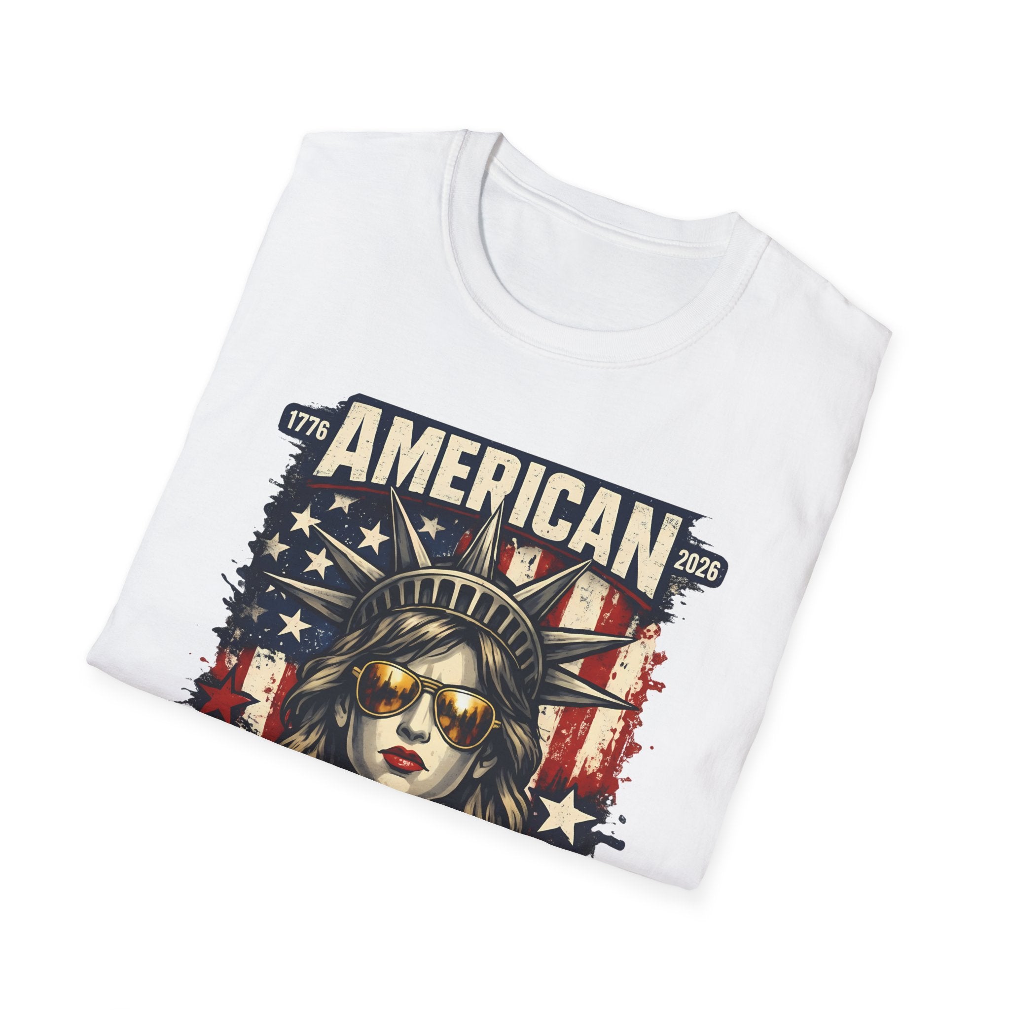 4th of July Statue of Liberty T-Shirt - 'American 250th Anniversary' Patriotic Tee