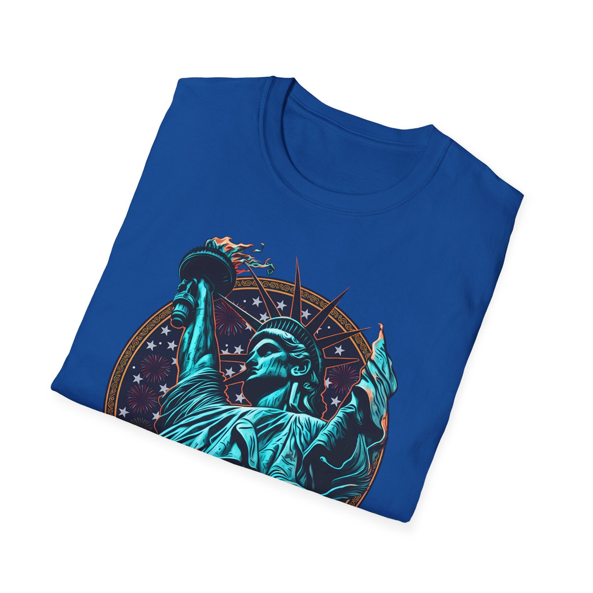 4th of July Statue of Liberty T-Shirt — 250th Anniversary Patriotic Tee