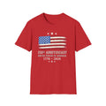 25th Anniversary American Flag T-Shirt — United States 1776–2021 Patriotic Tee