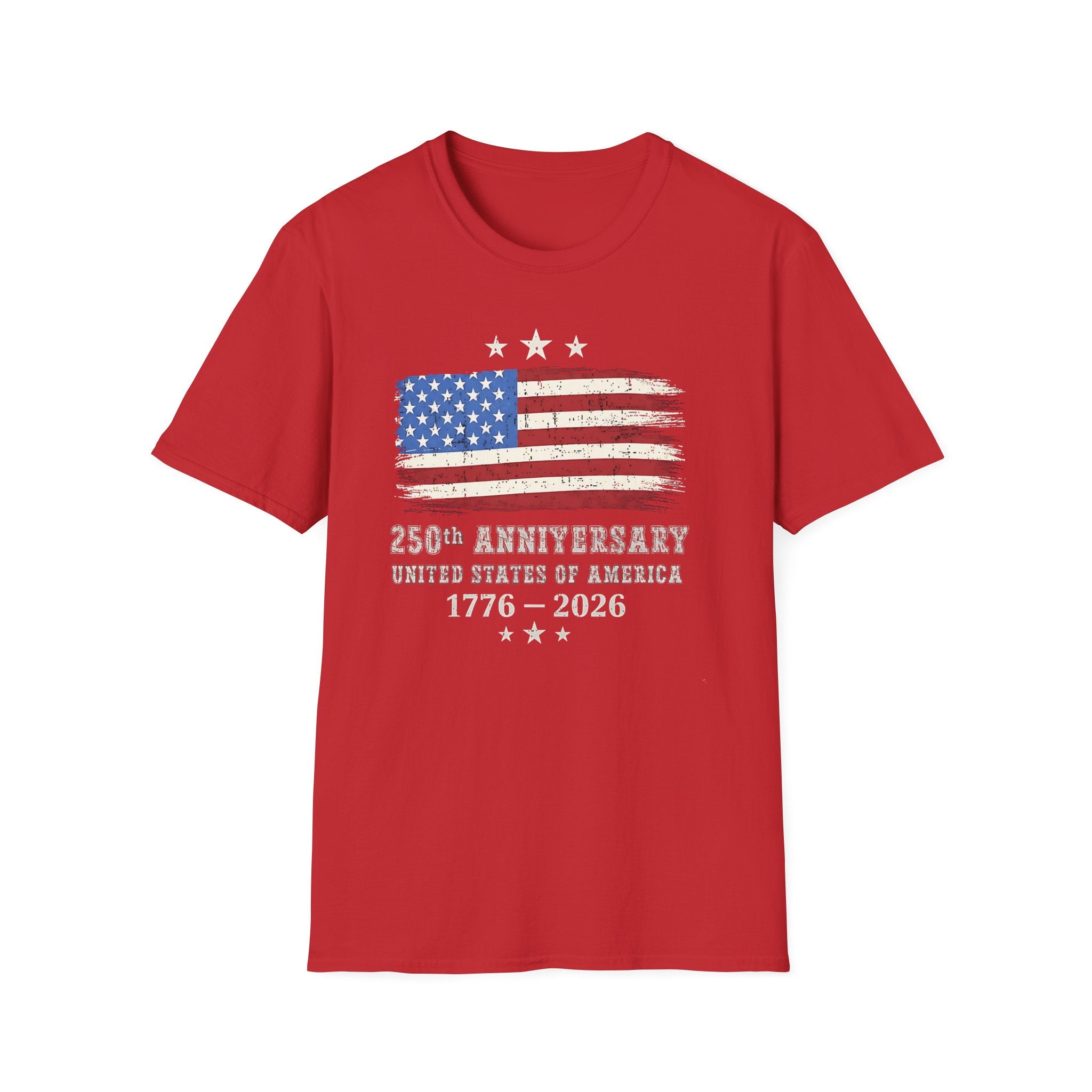25th Anniversary American Flag T-Shirt — United States 1776–2021 Patriotic Tee