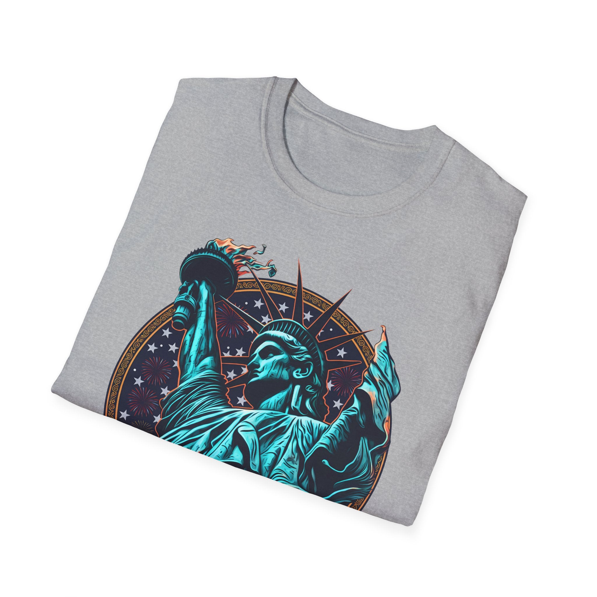 4th of July Statue of Liberty T-Shirt — 250th Anniversary Patriotic Tee