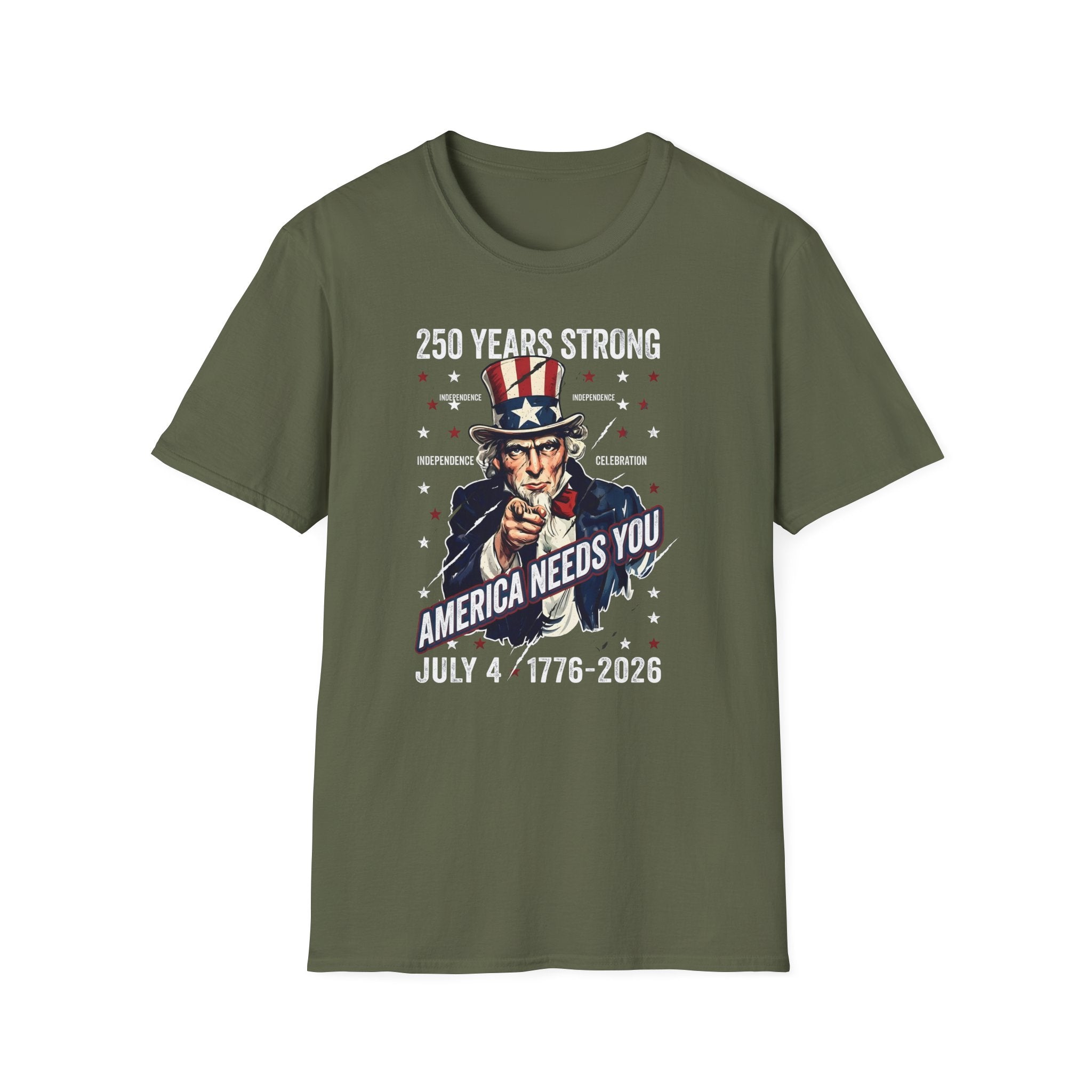 Uncle Sam "America Needs You" Patriotic T-Shirt