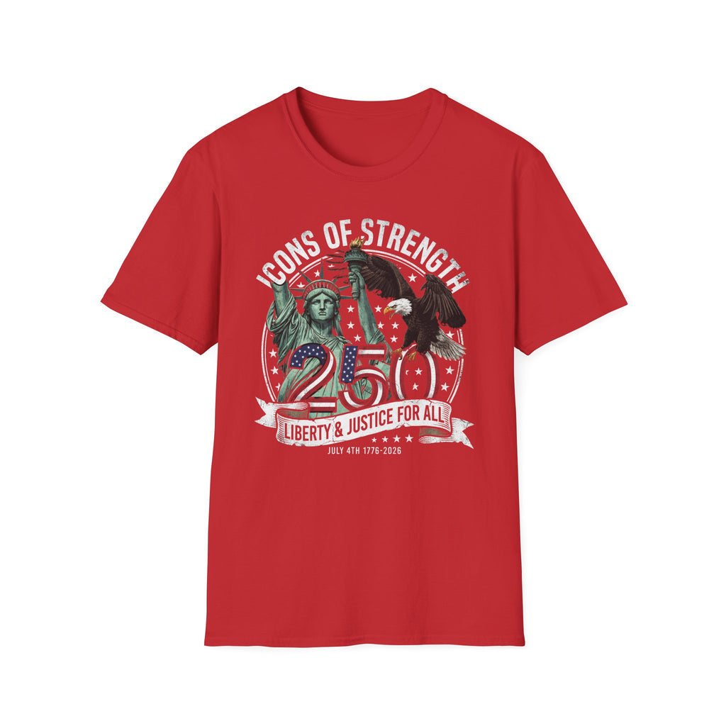 Statue of Liberty & Eagle 250th Anniversary T-Shirt