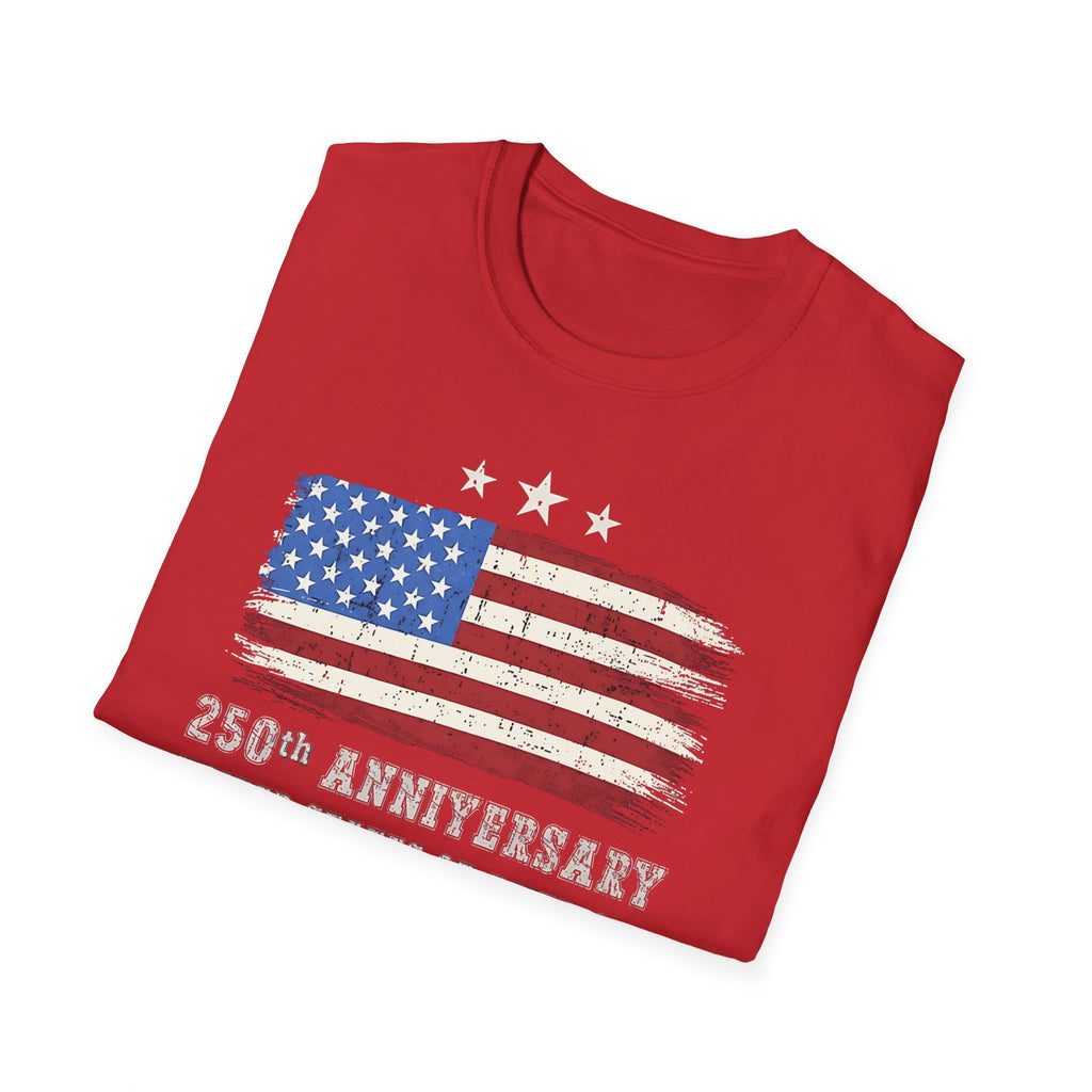 25th Anniversary American Flag T-Shirt — United States 1776–2021 Patriotic Tee