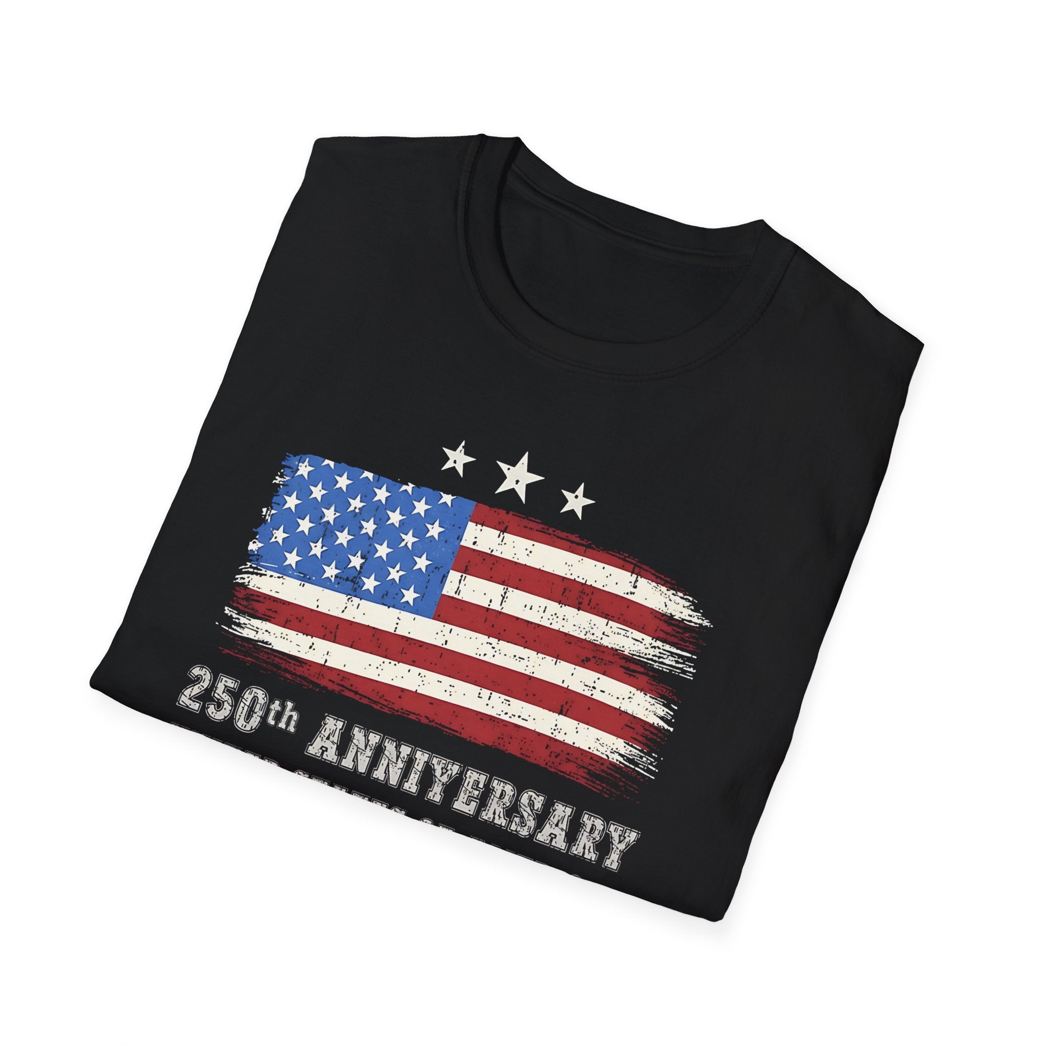 25th Anniversary American Flag T-Shirt — United States 1776–2021 Patriotic Tee
