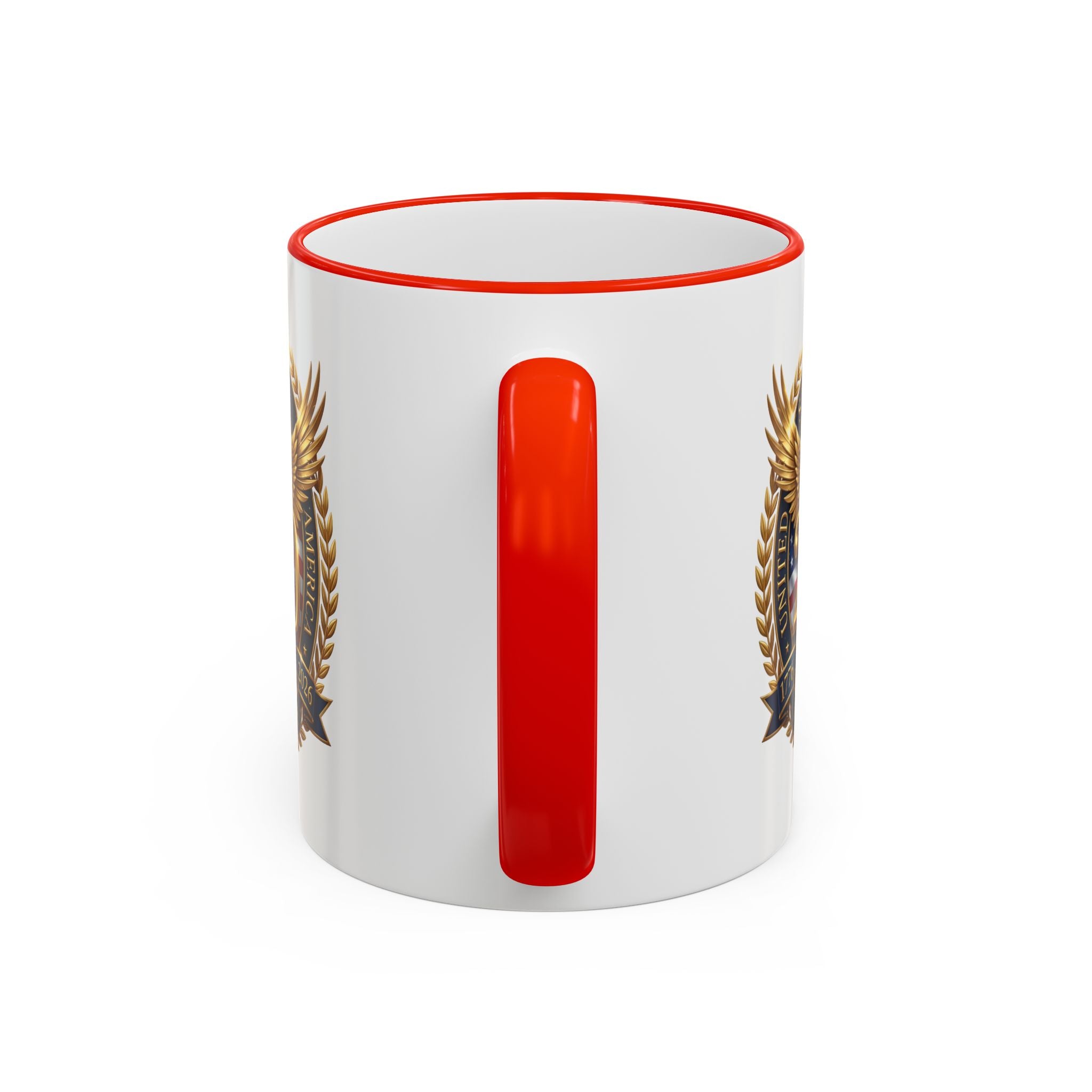 Commemorative 20th Anniversary Crest Accent Rim Mug (11oz/15oz)