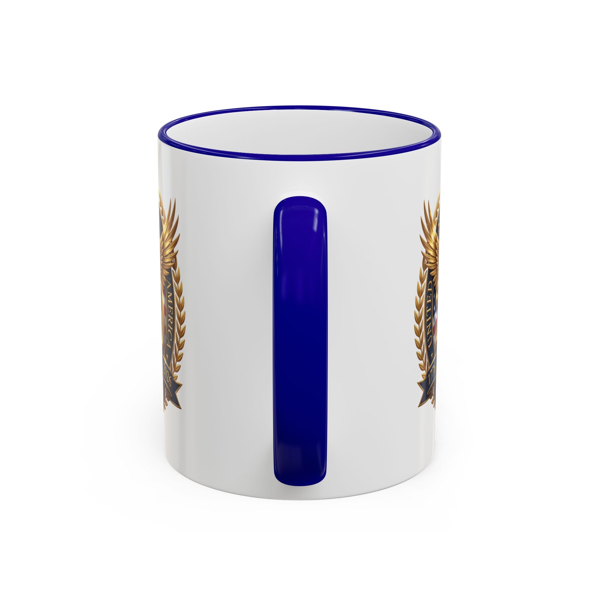 Commemorative 20th Anniversary Crest Accent Rim Mug (11oz/15oz)