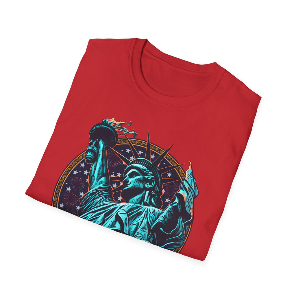 4th of July Statue of Liberty T-Shirt — 250th Anniversary Patriotic Tee