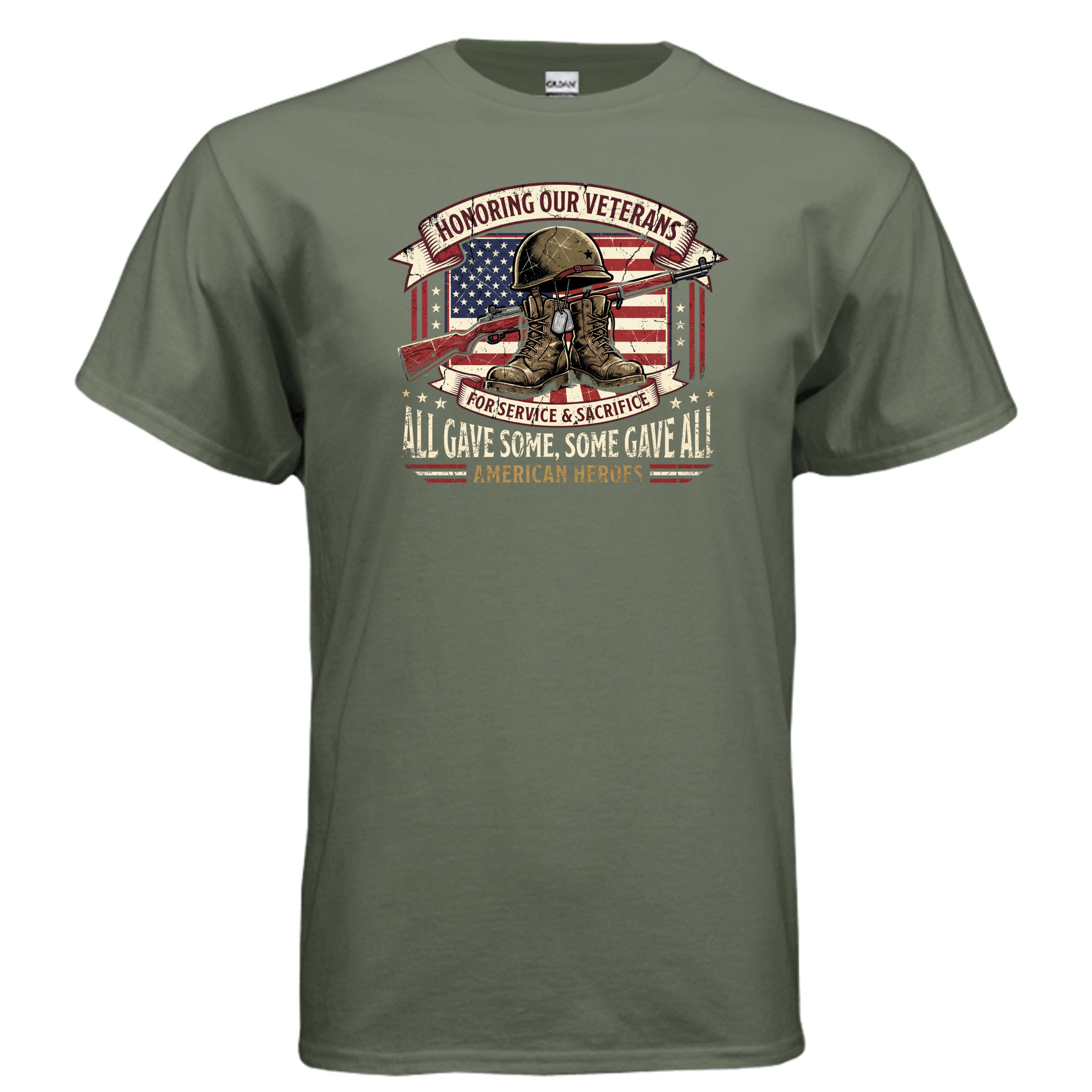 MILITARY GREEN - G200 - FRONT